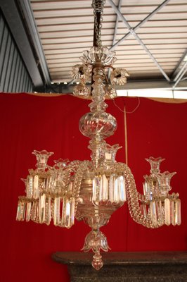 Baccarat Crystal 10 Branches Chandelier-KMQ-1245163