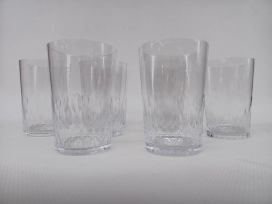 Baccarat Crystal Richelieu Glasses, 1930s, Set of 8-EHL-1754373