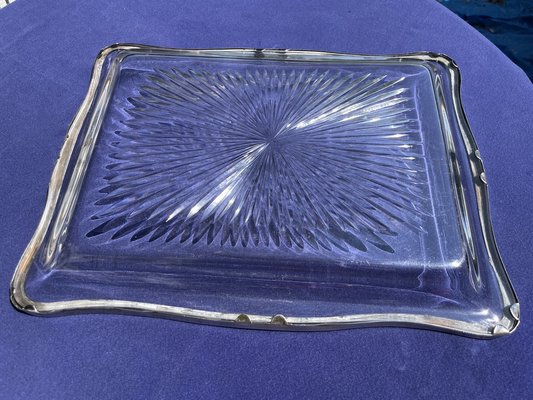 Baccarat Crystal Tray with Star Shape, 1850s-OL-1768259