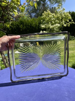 Baccarat Crystal Tray with Star Shape, 1850s-OL-1768259