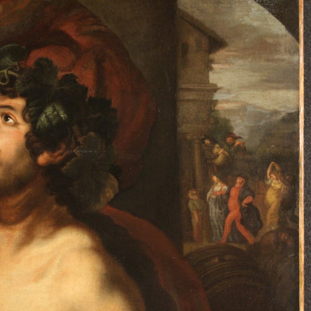 Bacchus and the Allegory of the Month of October, 1650, Oil on Canvas