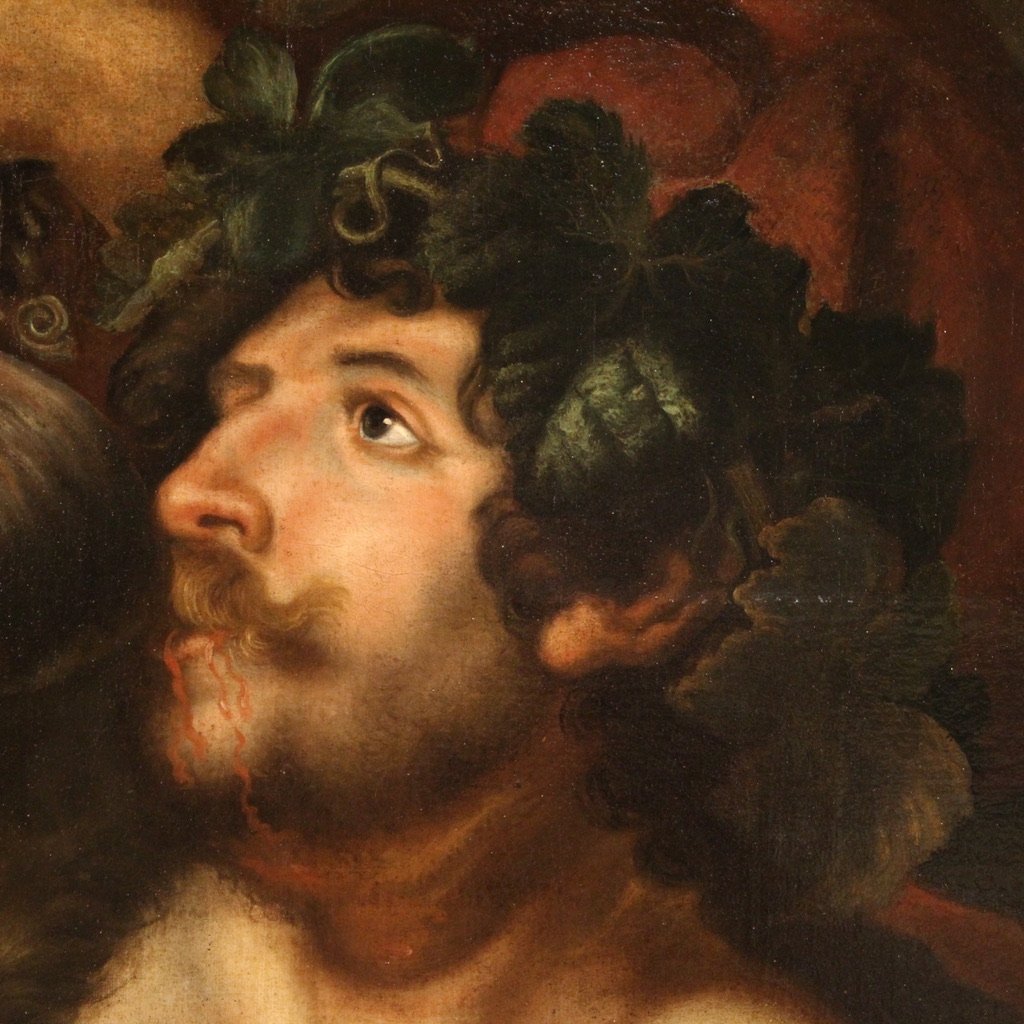 Bacchus and the Allegory of the Month of October, 1650, Oil on Canvas