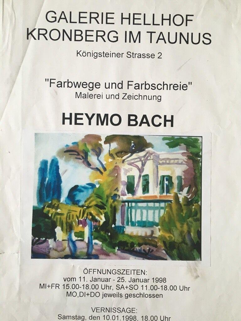 Bach Heymo Uschi, Kronberg Lecturer at Catholic Familienstiftu, 2001