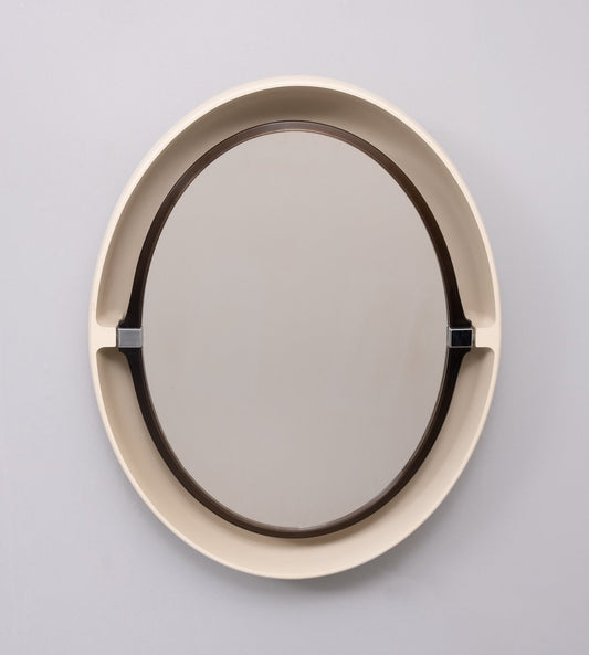 Back Lid Allibert Tilting Mirror, 1970s