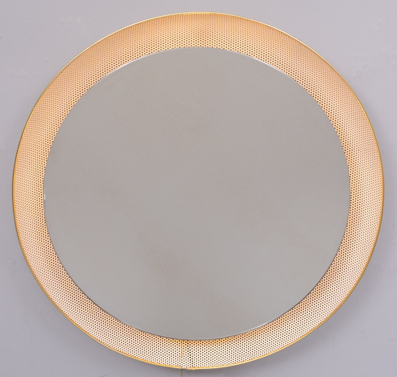 Back Lid Mirror by Mathieu Matégot for Artimeta, 1958