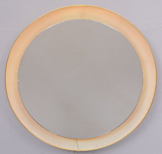 Back Lid Mirror by Mathieu Matégot for Artimeta, 1958