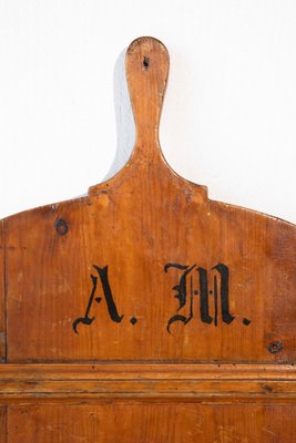 Backboard with Sealed Initials, 1850s-VAP-1404471