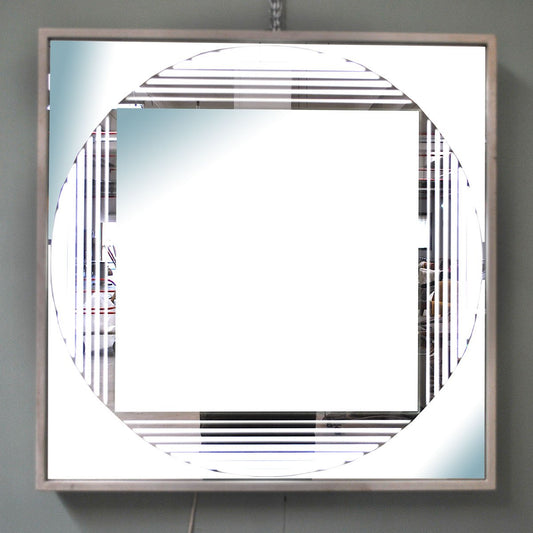 Backlit Mirror by Gianni Celada for Fontana Arte, 1960s