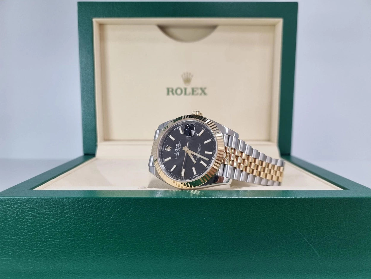 [빈티지/매장즉시발송] Rolex® Datejust 41 (41mm | 블랙 다이얼 | 바 인덱스 | 플루쥬빌)