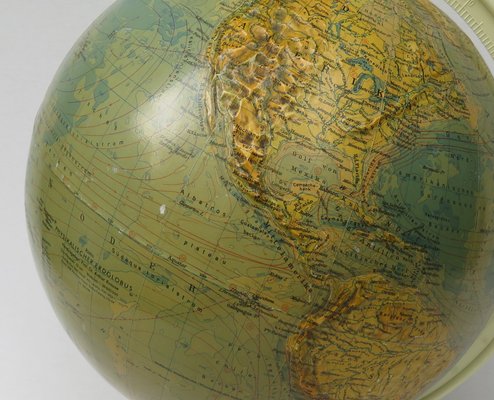 Bakelite Relief Globe from Paul Räth Nachf. KG, 1960s-EY-556528