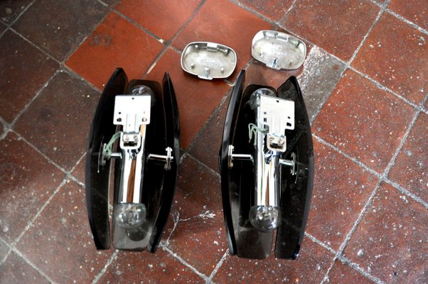 Bakelite Sconces from Veca, Italy, 1970s, Set of 2-EJE-1373472