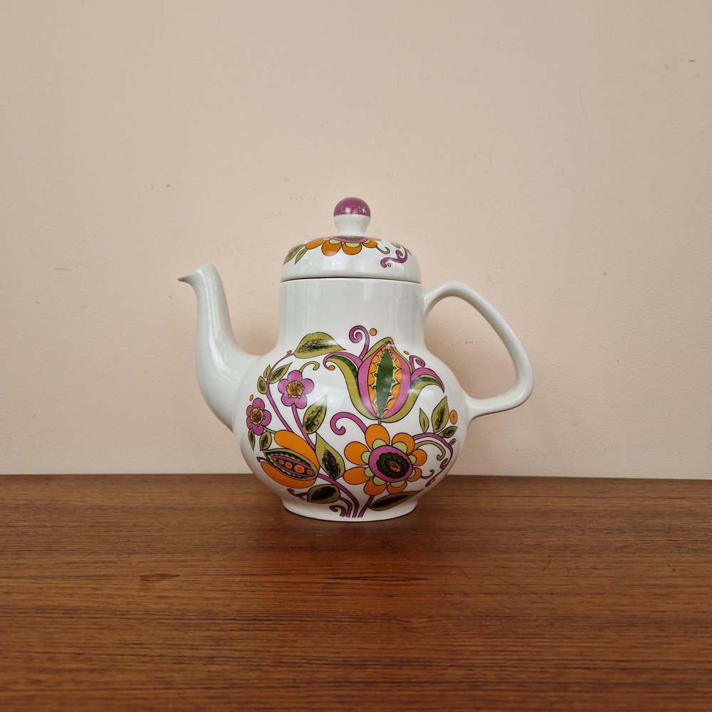 Bali Teapot from Boch, Belgium, 1970s