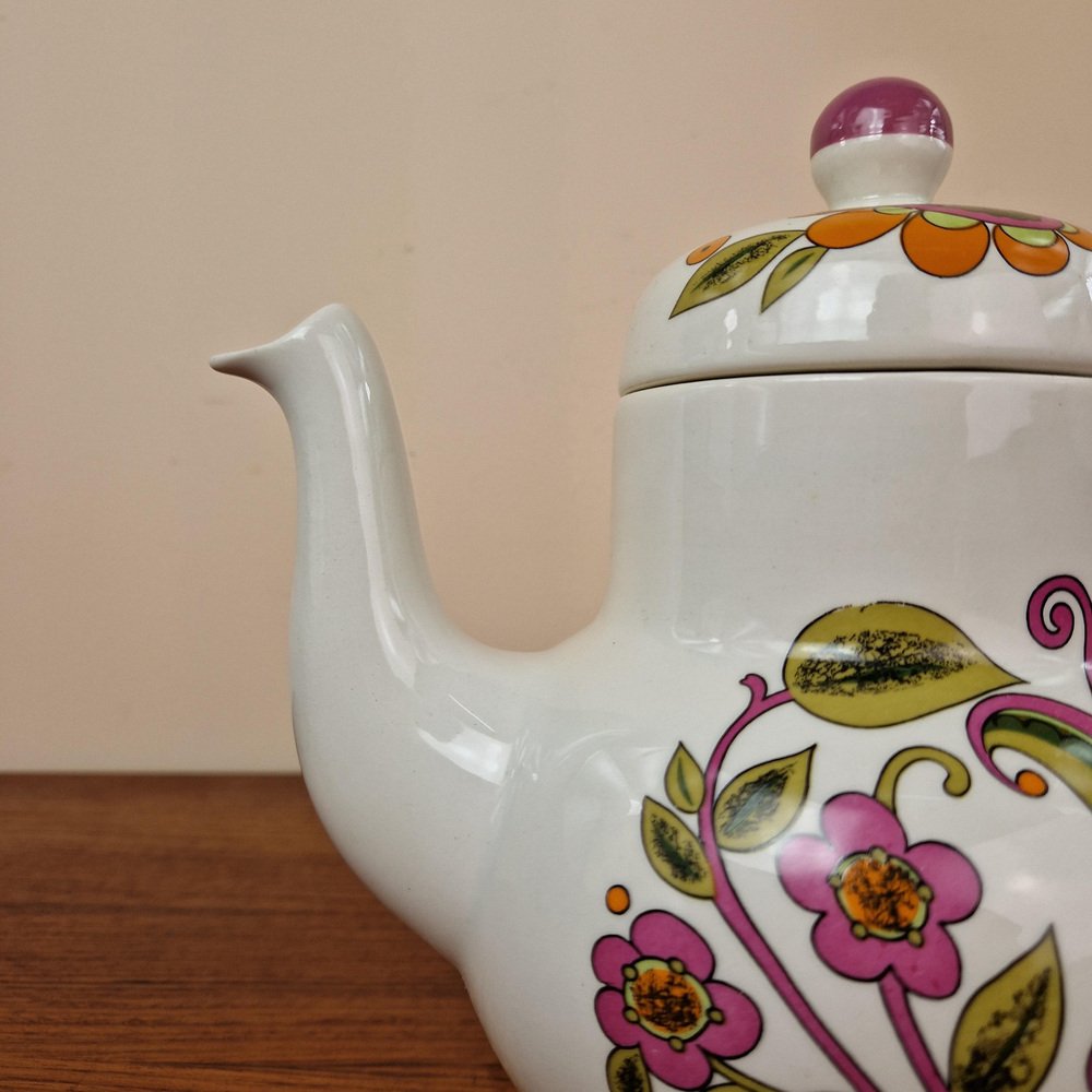 Bali Teapot from Boch, Belgium, 1970s