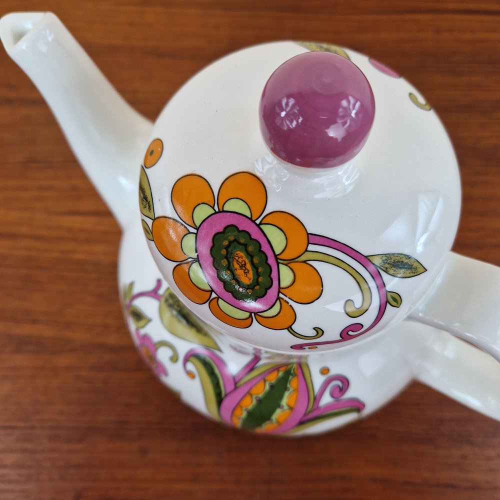 Bali Teapot from Boch, Belgium, 1970s