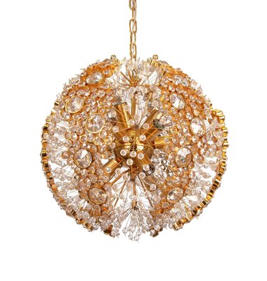 Ball Chandelier Pendant Light from Palwa, 1960s-DEK-932437