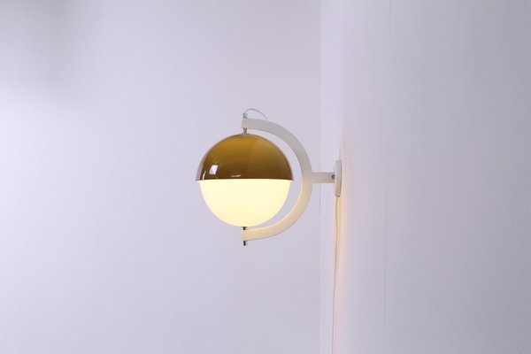 Ball or Globe Wall Light from Guzzini, 1970s-XT-1397077