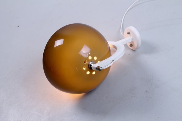 Ball or Globe Wall Light from Guzzini, 1970s-XT-1397077