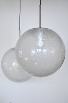 Ball Pendant Lamp from Glashütte Limburg, 1960s-OV-1223689