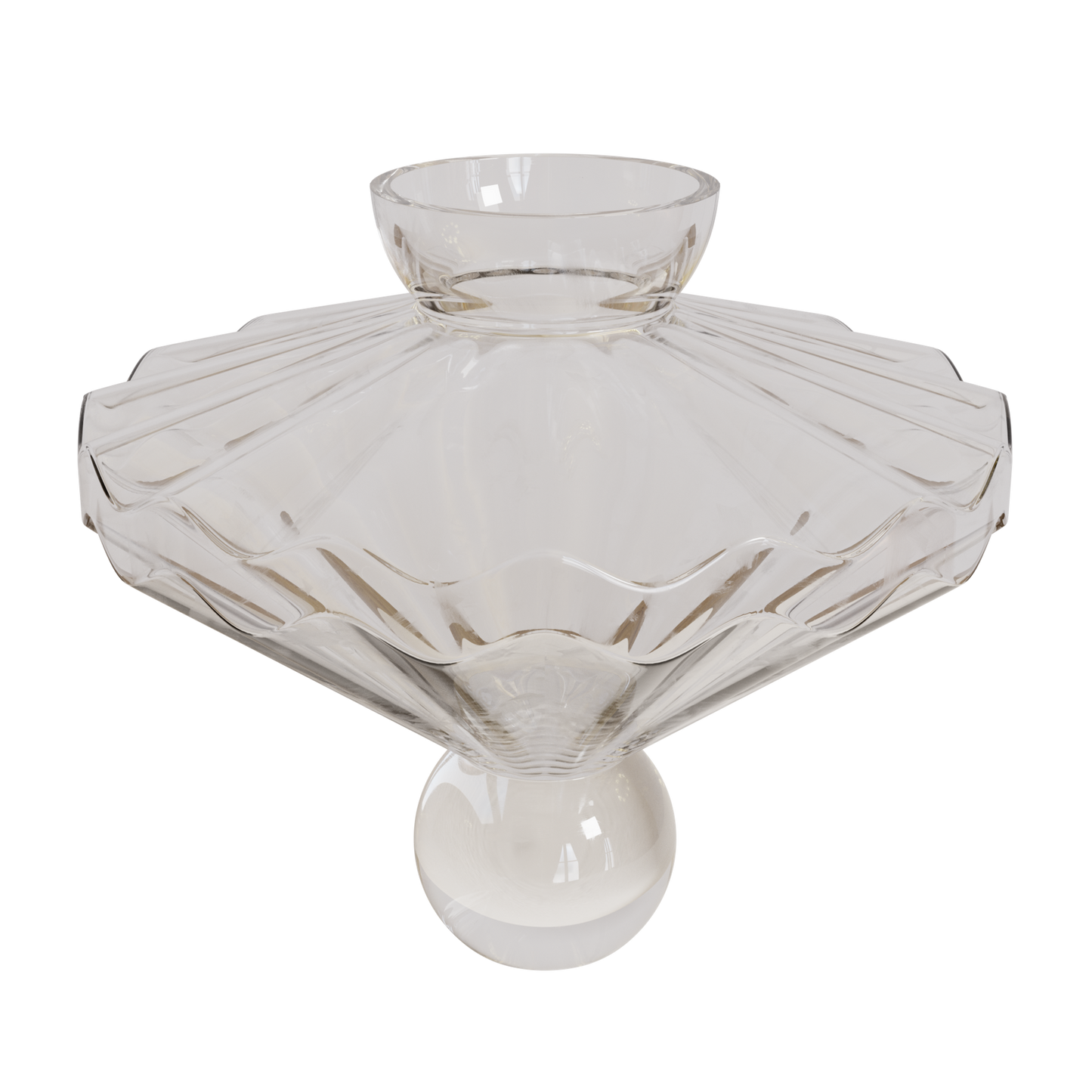 Ballerina Glass Vase by Stori #Clear