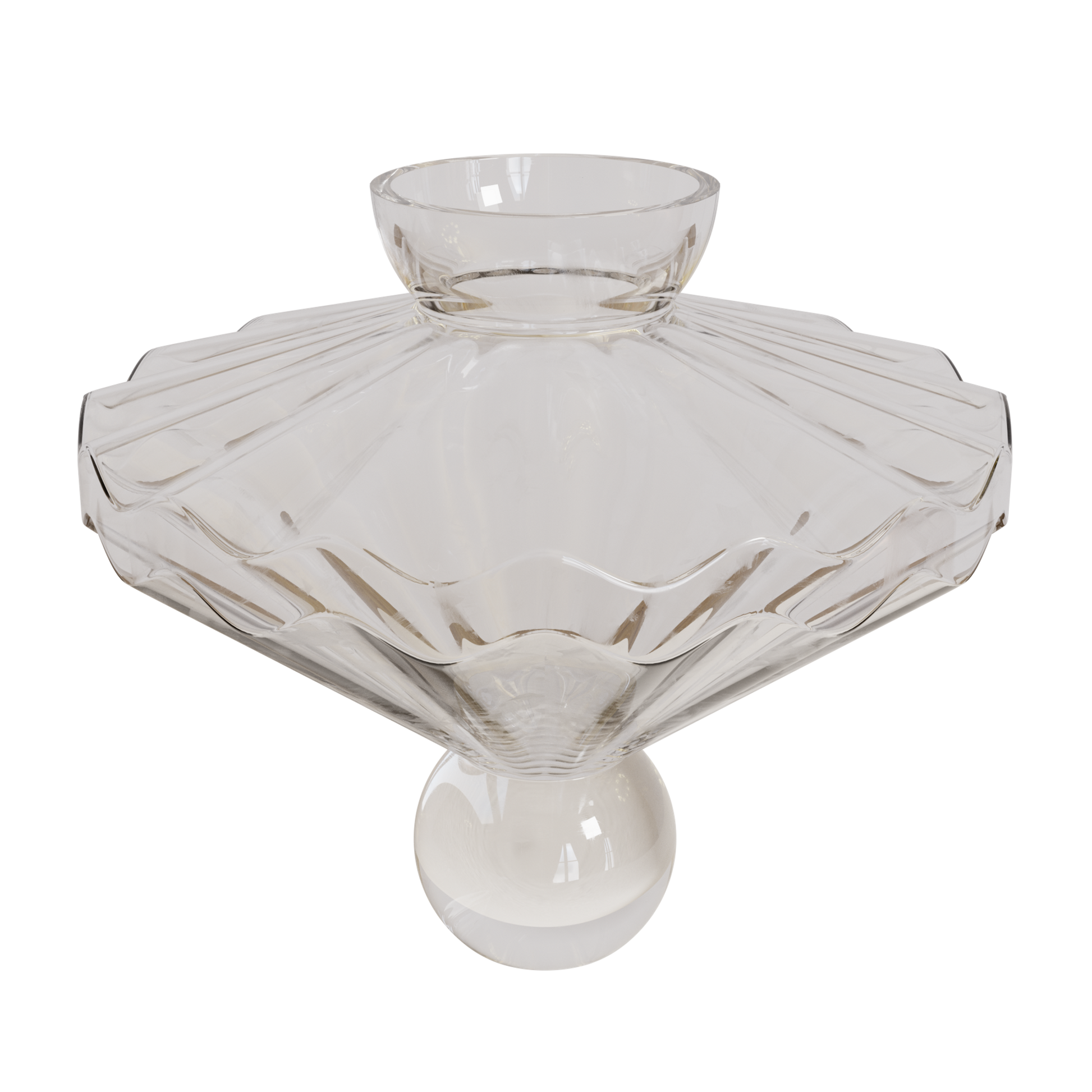 Ballerina Glass Vase by Stori #Clear