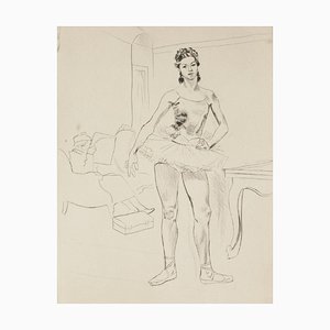 Ballerina - Original Etching - 1960s 1960s-ZCI-761905