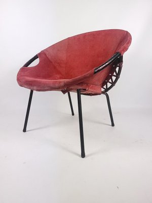 Balloon Armchair by L. Erzeugnis for Lusch & Co, Germany, 1960s-NXX-2034581