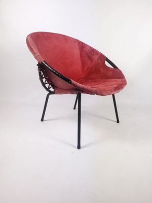 Balloon Armchair by L. Erzeugnis for Lusch & Co, Germany, 1960s-NXX-2034581