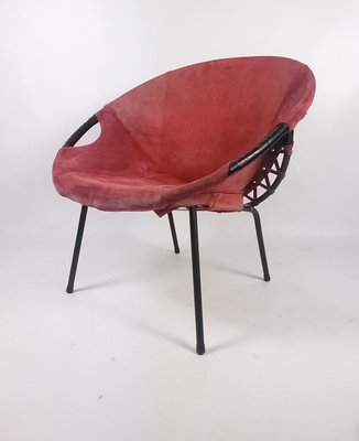 Balloon Armchair by L. Erzeugnis for Lusch & Co, Germany, 1960s-NXX-2034581