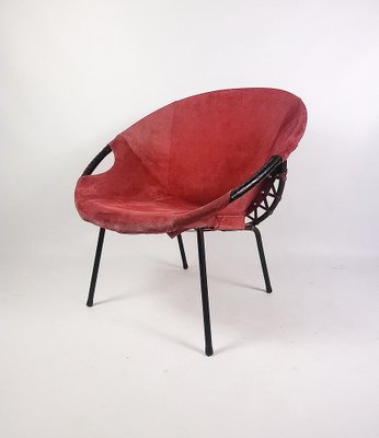 Balloon Armchair by L. Erzeugnis for Lusch & Co, Germany, 1960s-NXX-2034581