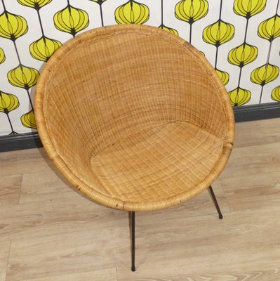 Balloon Chair in Wicker-AFE-1790843