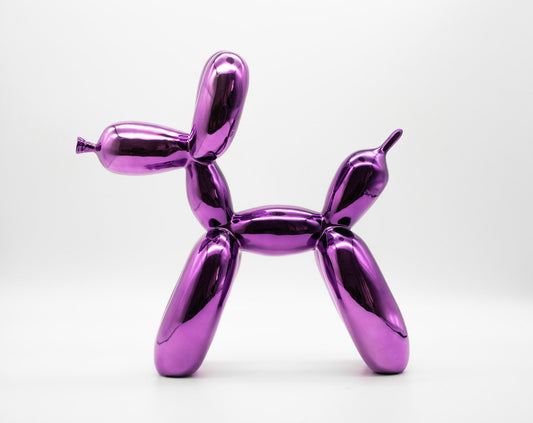 Balloon Dog (Purple) Sculpture by Editions Studio