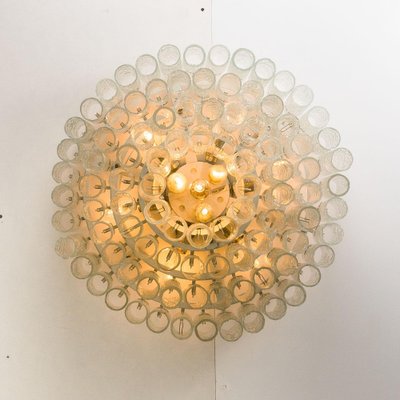 Ballroom Flush Mount with Glass Tubes from Doria, 1960s-VDW-1042584