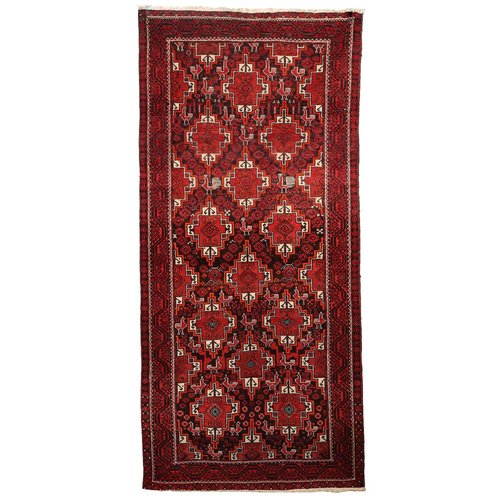 Baluchi Rug in Cotton and Wool