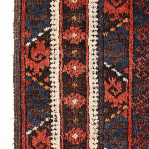 Baluchi Rug in Cotton & Wool