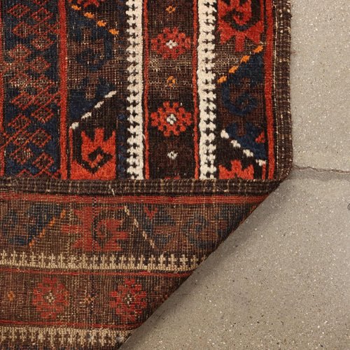 Baluchi Rug in Cotton & Wool