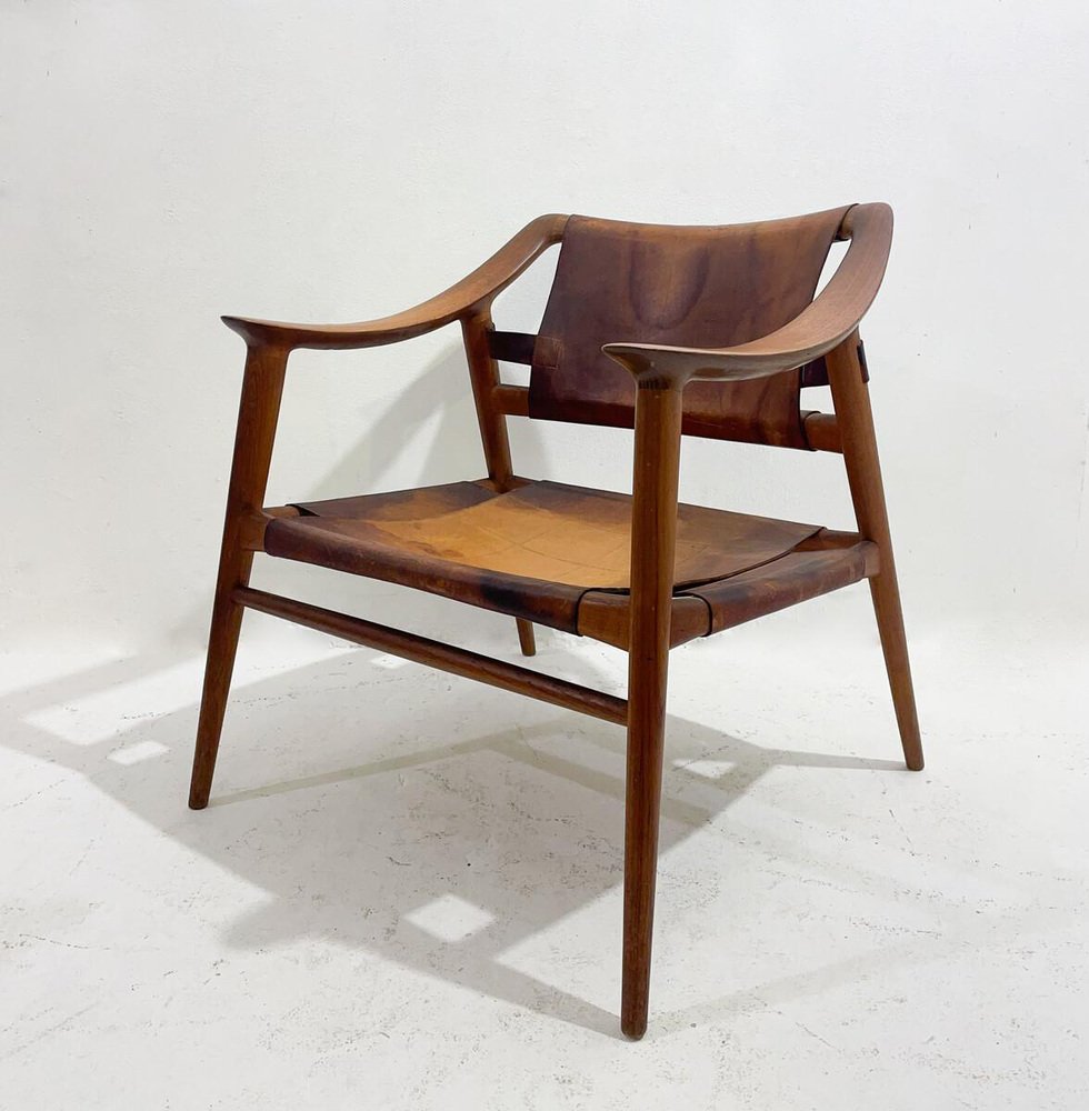 Bambi Armchair attributed to Rolf Rastas & Adolf Relling for Gustav Bahus, 1940s