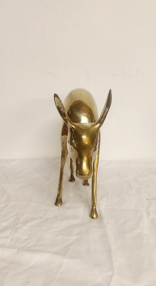 Bambi or Brass Fawn Sculpture, France, 1970s