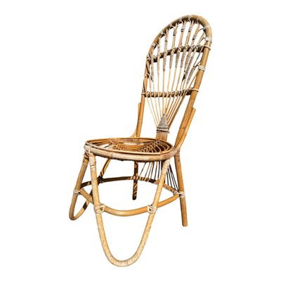 Bamboo and Rattan Chairs by Dirk Van Sliedregt for Rohe Noordwolde, 1955, Set of 2-SDV-2014797