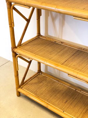 Bamboo and Wicker Shelves, 1970s-NPC-951018