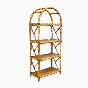 Bamboo and Wicker Shelves, 1970s-NPC-951018