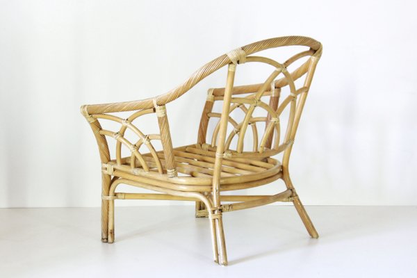 Bamboo Armchair, 1970s-TOI-1060367