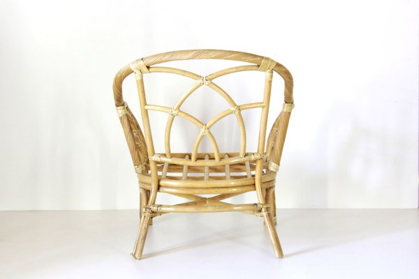 Bamboo Armchair, 1970s-TOI-1060367