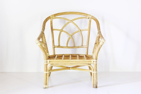 Bamboo Armchair, 1970s-TOI-1060367