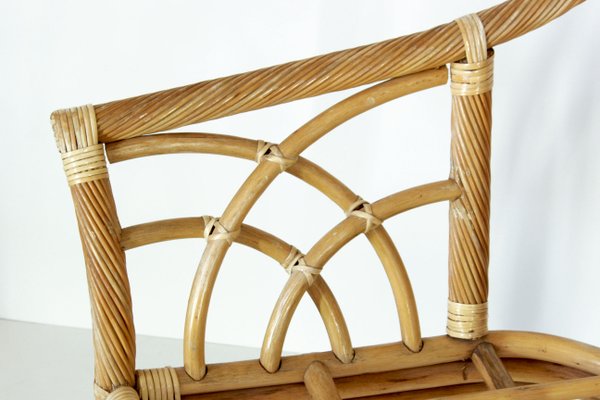 Bamboo Armchair, 1970s-TOI-1060367