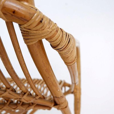 Bamboo Armchair by Tito Agnoli, 1960s-JG-1813985