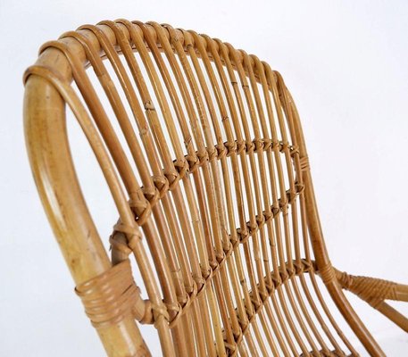 Bamboo Armchair by Tito Agnoli, 1960s-JG-1813985