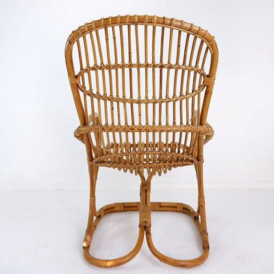 Bamboo Armchair by Tito Agnoli, 1960s-JG-1813985