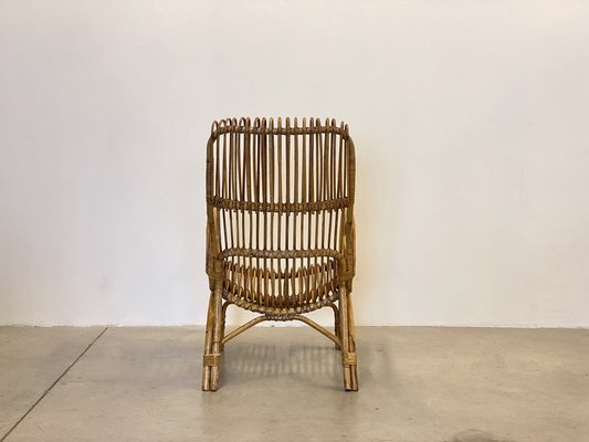 Bamboo Armchairs, 1970s, Set of 2-NPC-1798031