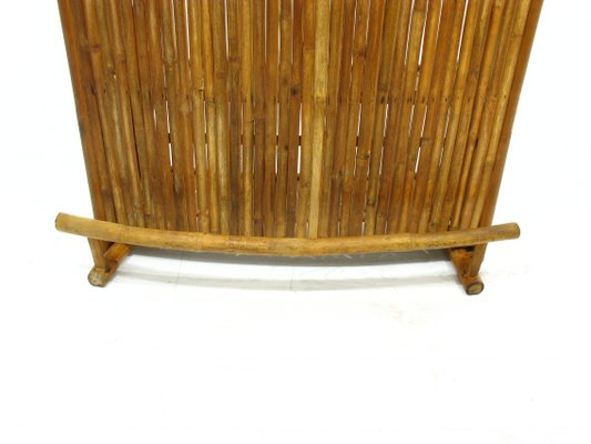 Bamboo Bar and Stools, 1970s, Set of 7-WVA-949719