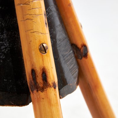 Bamboo Bar Stool, 1970s-CI-1813032